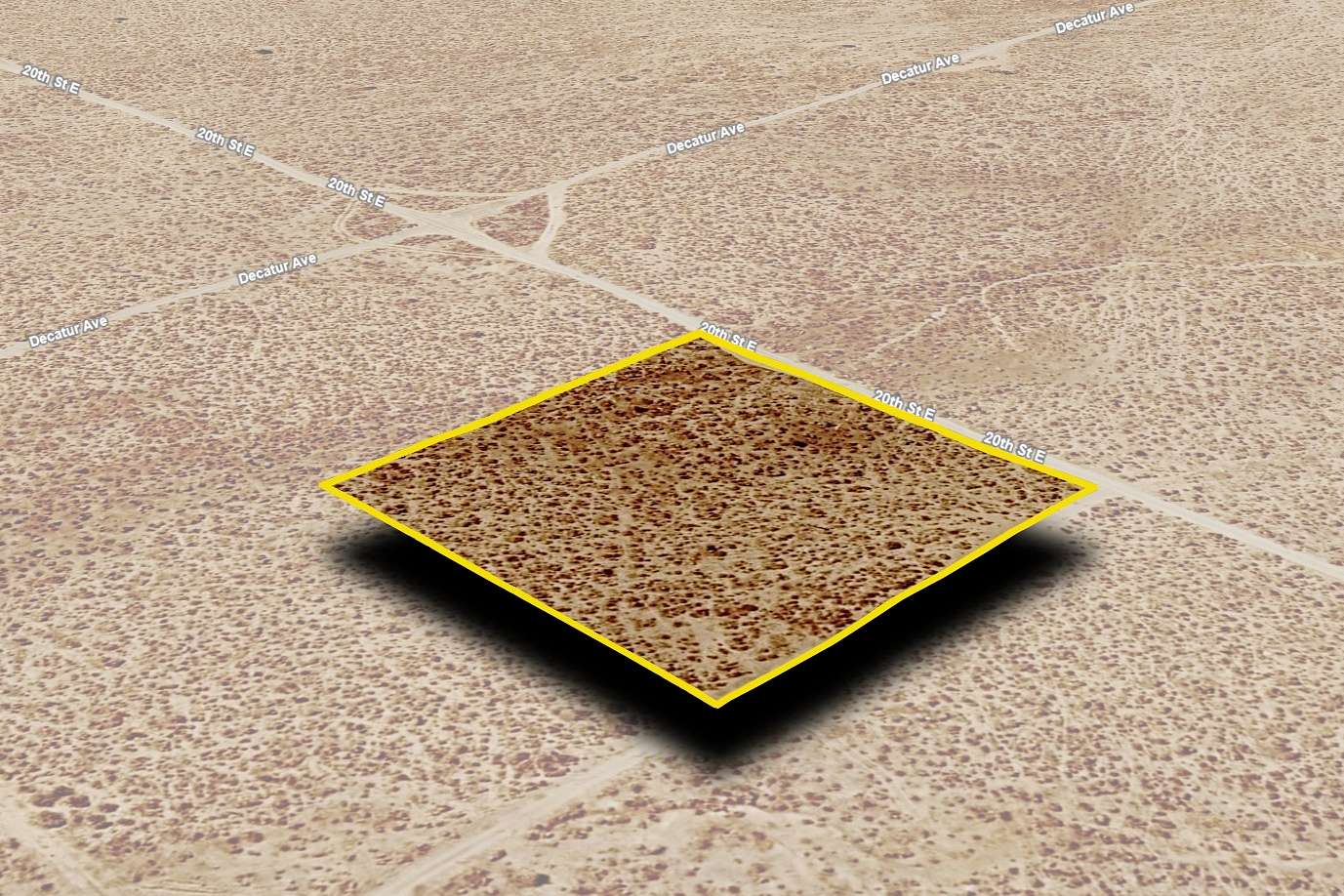 2.5 Acres of Residential Land for Sale in Mojave, California