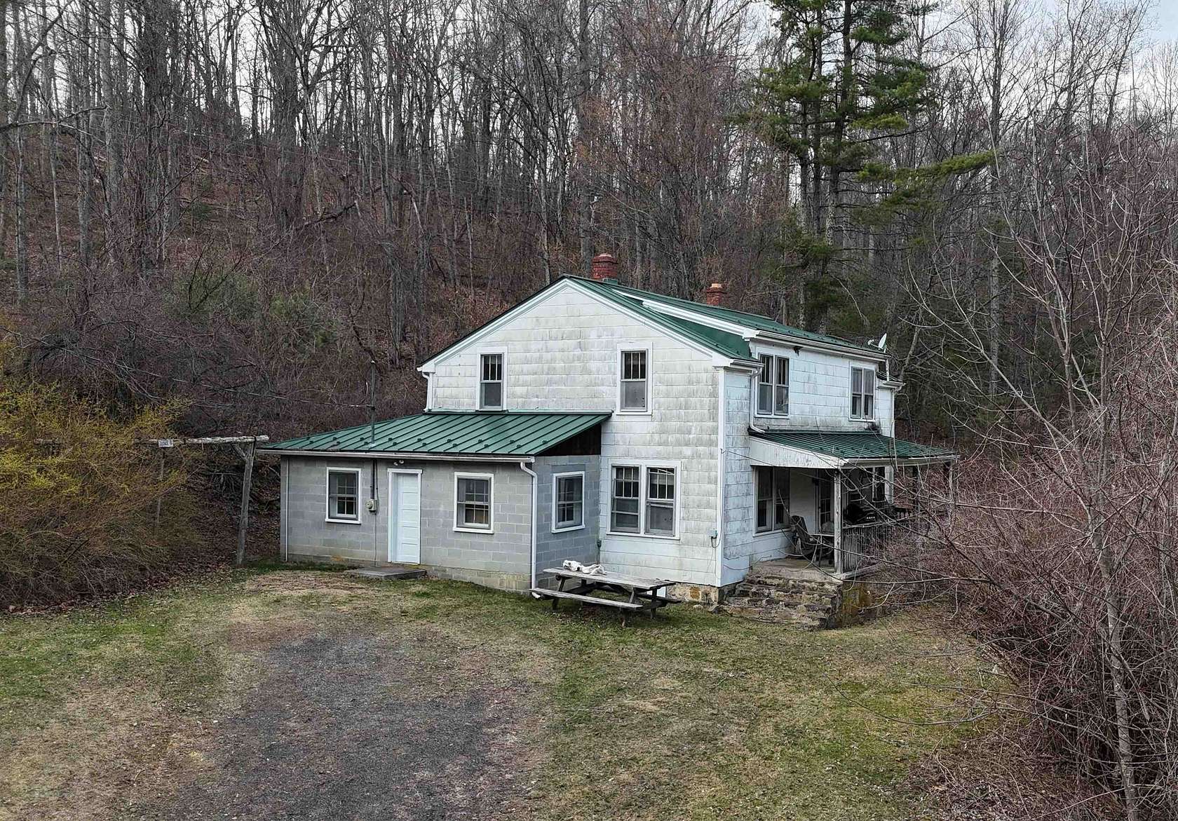 22.4 Acres of Land with Home for Sale in Warm Springs, Virginia