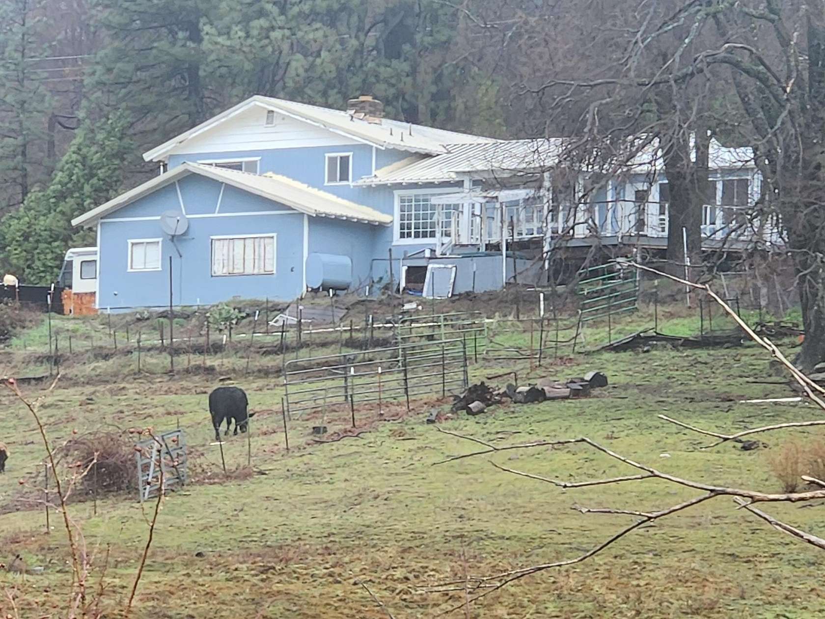 10.3 Acres of Land with Home for Sale in Montgomery Creek, California