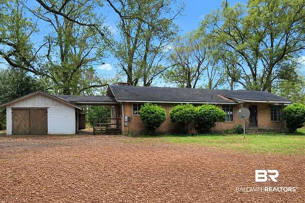 10.2 Acres of Land with Home for Sale in Eight Mile, Alabama
