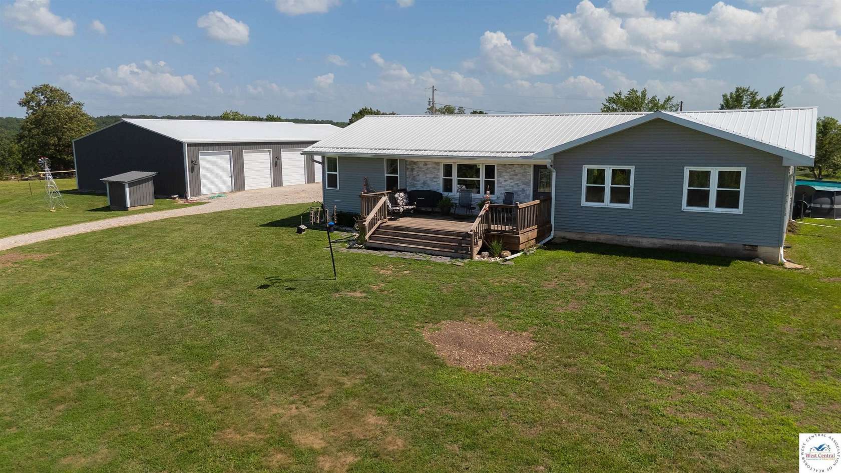 13 Acres of Land with Home for Sale in Edwards, Missouri