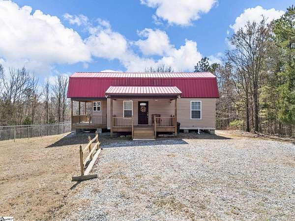 11.5 Acres of Land with Home for Sale in Pauline, South Carolina