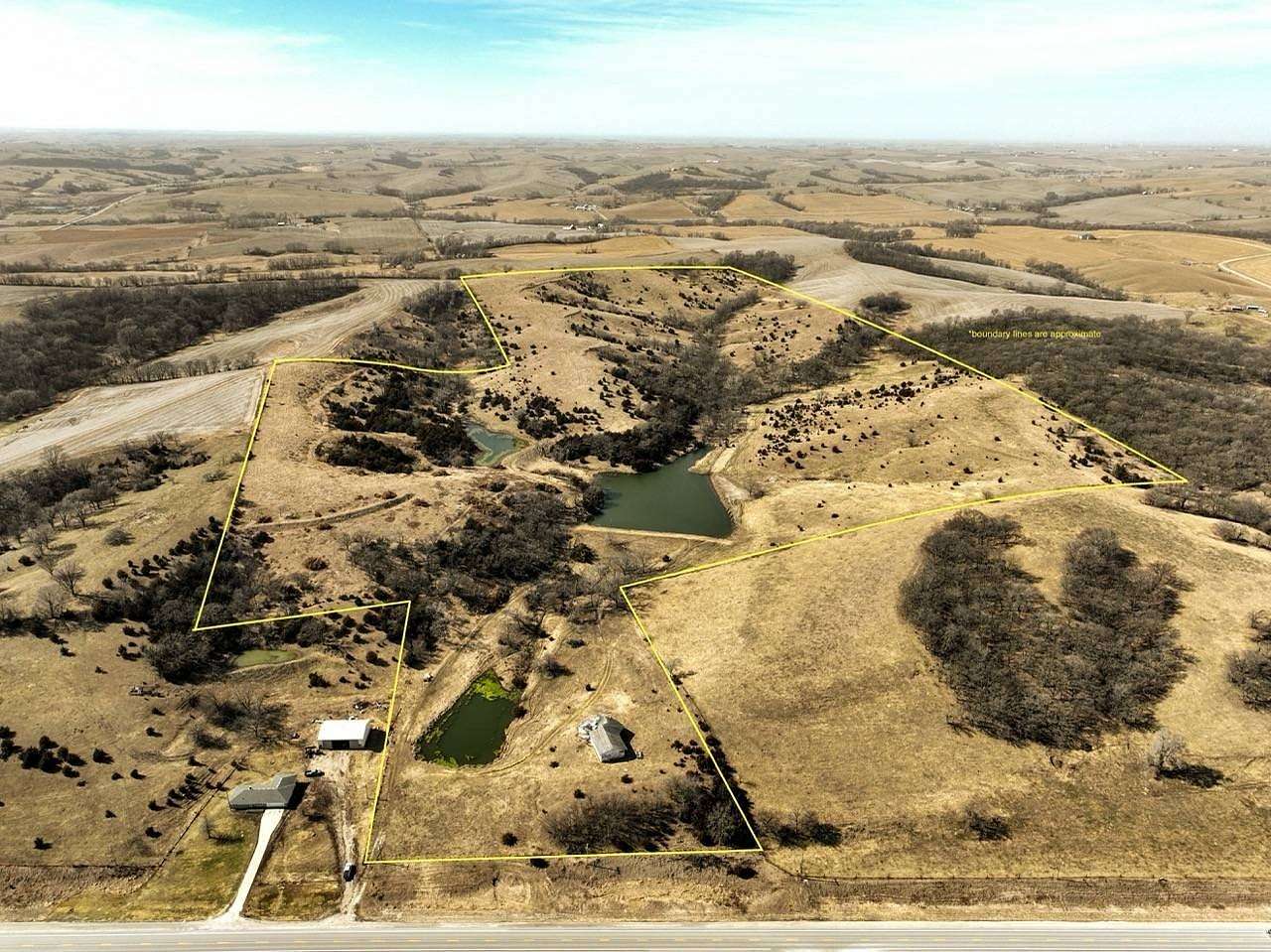 105 Acres of Land for Sale in Denison, Iowa