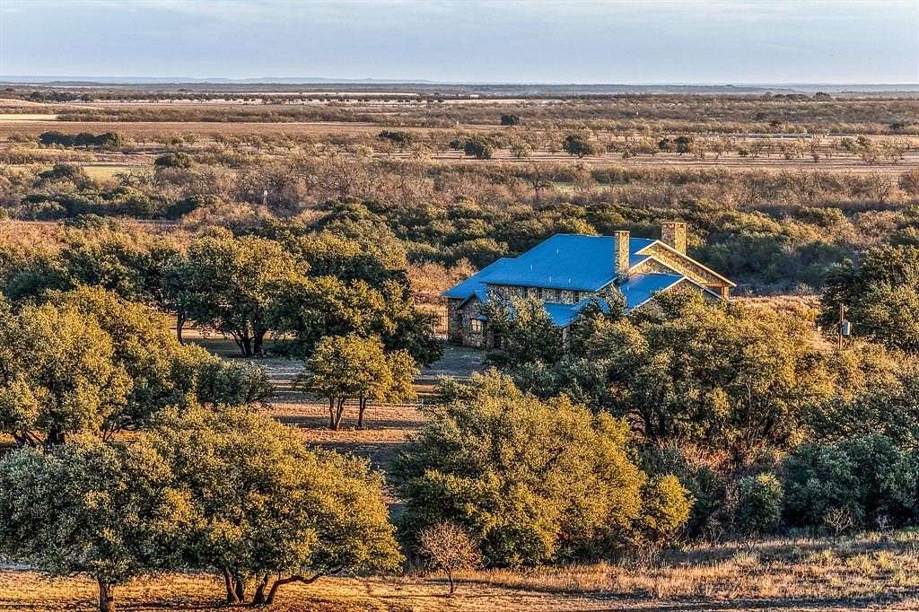 392 Acres of Agricultural Land with Home for Sale in Coleman, Texas