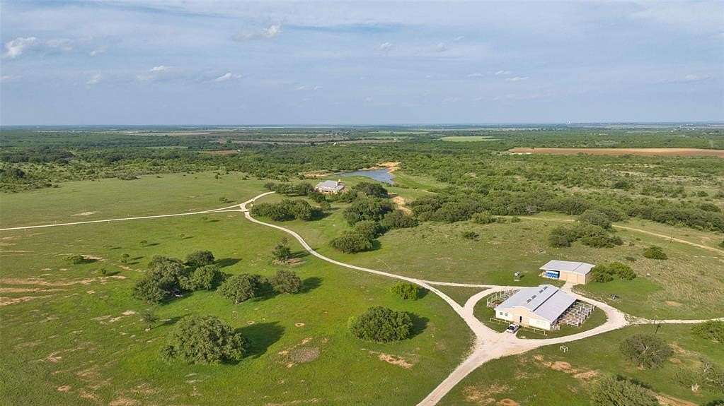 392 Acres of Agricultural Land with Home for Sale in Coleman, Texas