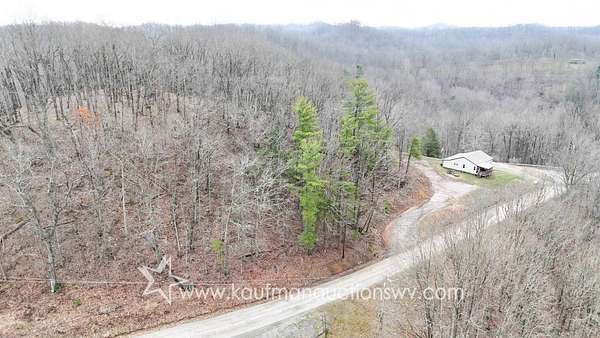 32.8 Acres of Recreational Land with Home for Auction in Arnoldsburg, West Virginia