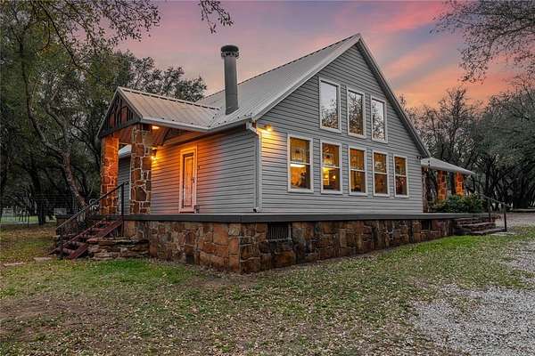 5.45 Acres of Land with Home for Sale in Brownwood, Texas