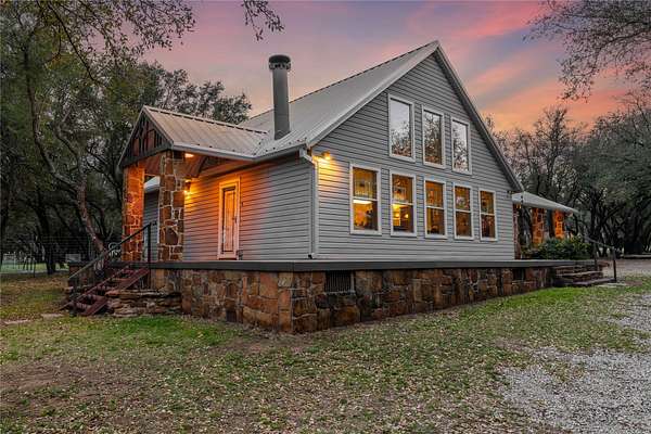 5.45 Acres of Land with Home for Sale in Brownwood, Texas