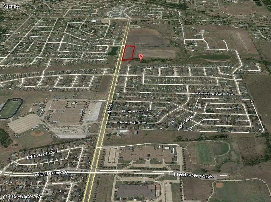 4.24 Acres of Land for Sale in Sachse, Texas