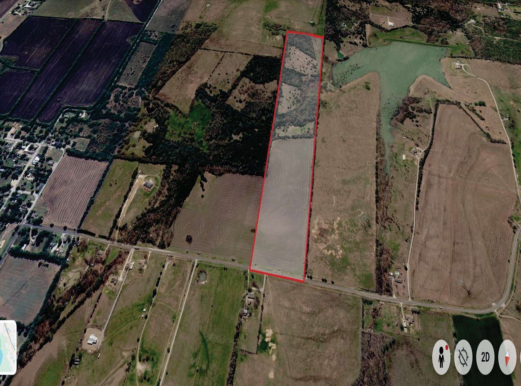 51.6 Acres of Agricultural & Residential Land for Sale in Weston, Texas