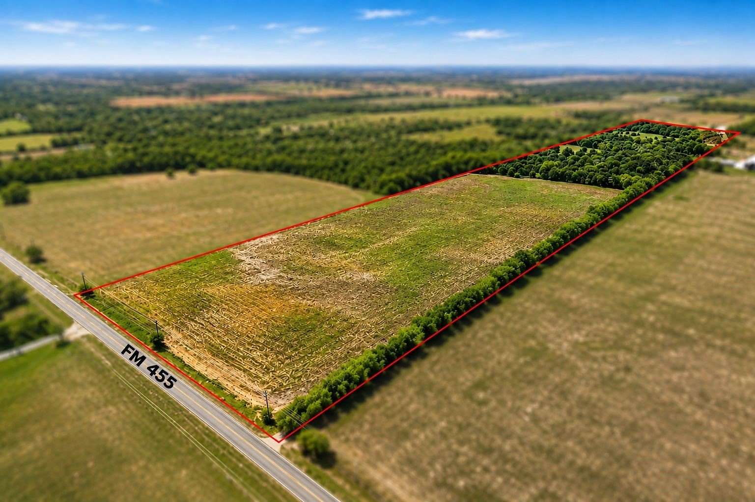 51.6 Acres of Agricultural & Residential Land for Sale in Weston, Texas