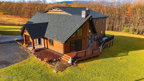 118 Acres of Land with Home for Sale in Forksville, Pennsylvania