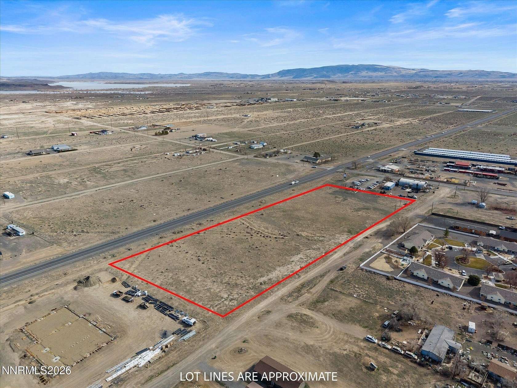5.58 Acres of Commercial Land for Sale in Silver Springs, Nevada