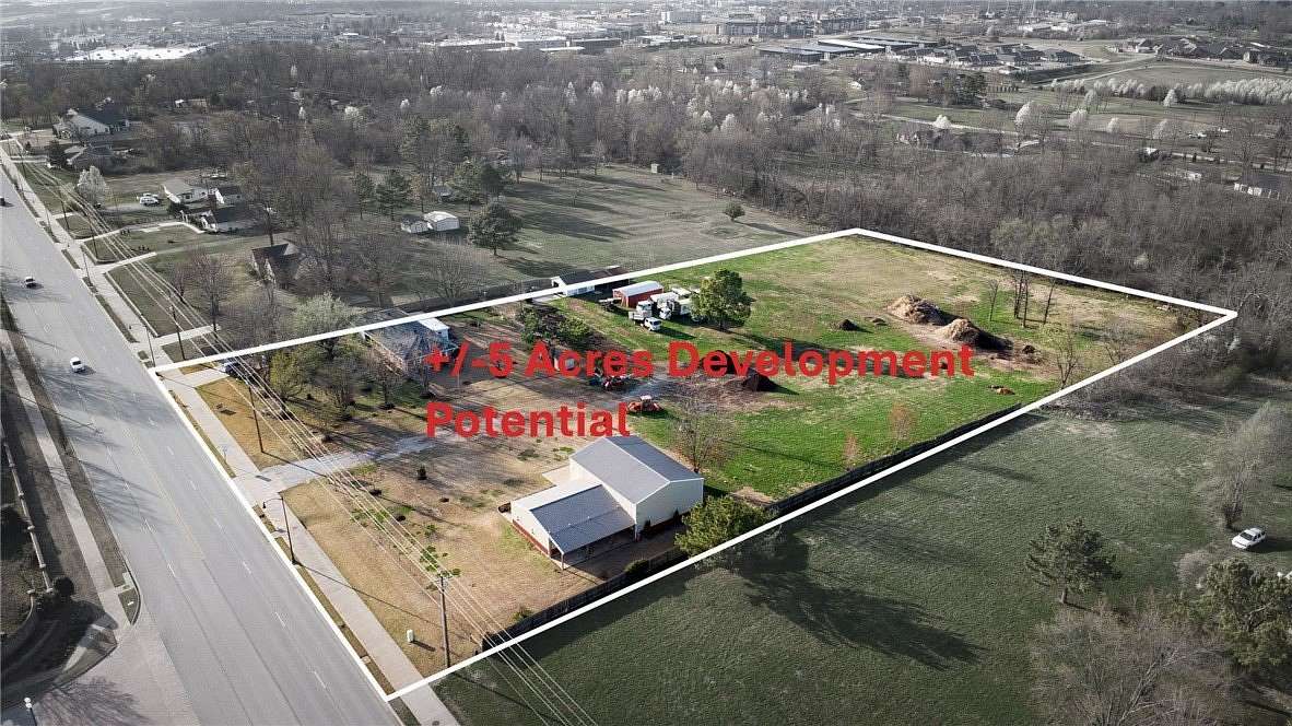 4.78 Acres of Land for Sale in Rogers, Arkansas