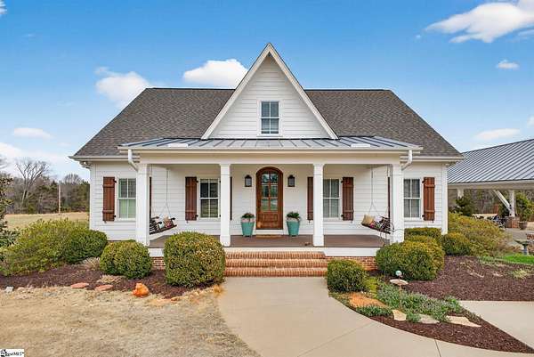 21 Acres of Recreational Land with Home for Sale in Fountain Inn, South Carolina