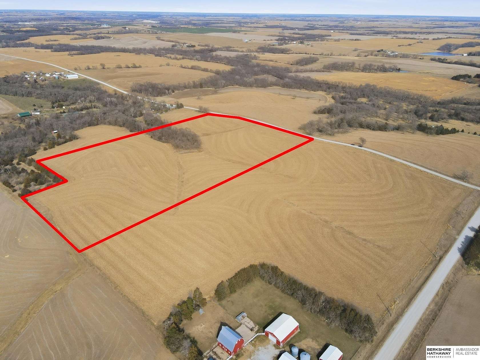 21.8 Acres of Recreational & Residential Land for Sale in Louisville, Nebraska