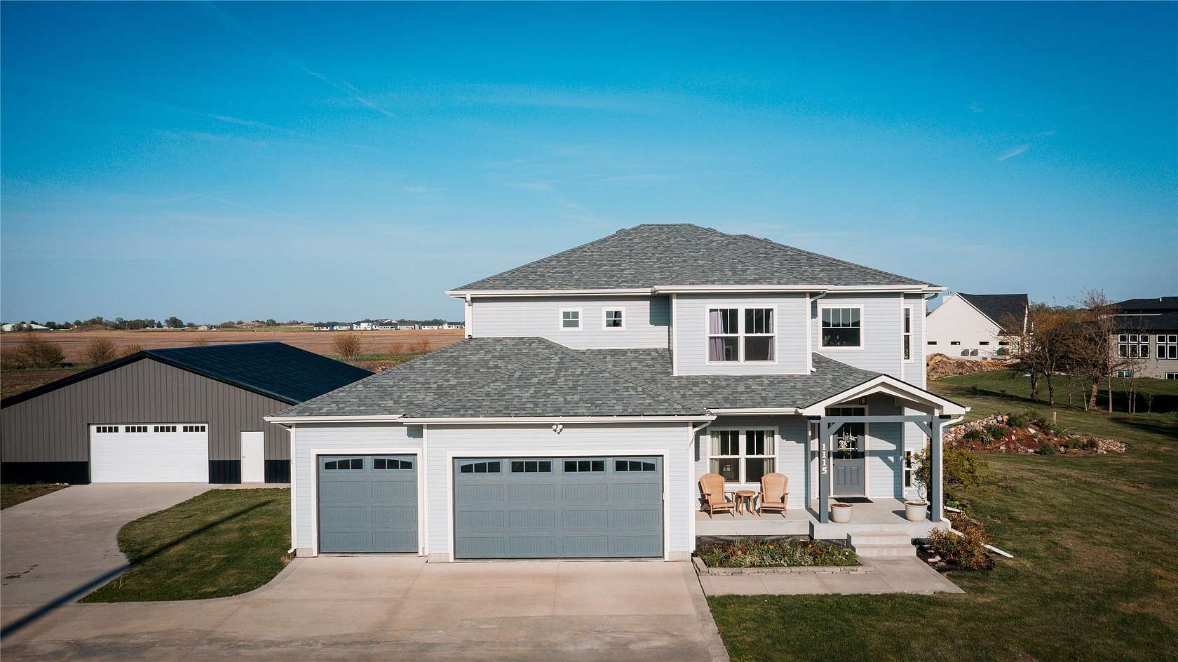 4 Acres of Land with Home for Sale in Bondurant, Iowa