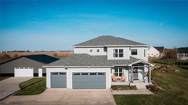 4 Acres of Land with Home for Sale in Bondurant, Iowa