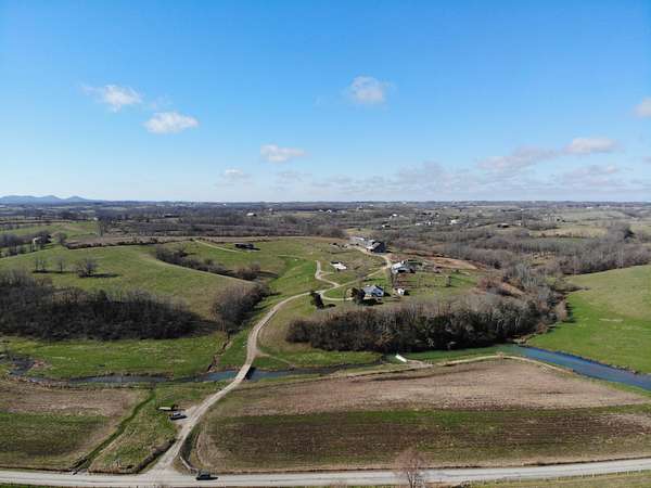 238 Acres of Agricultural Land with Home for Sale in Mount Sterling, Kentucky