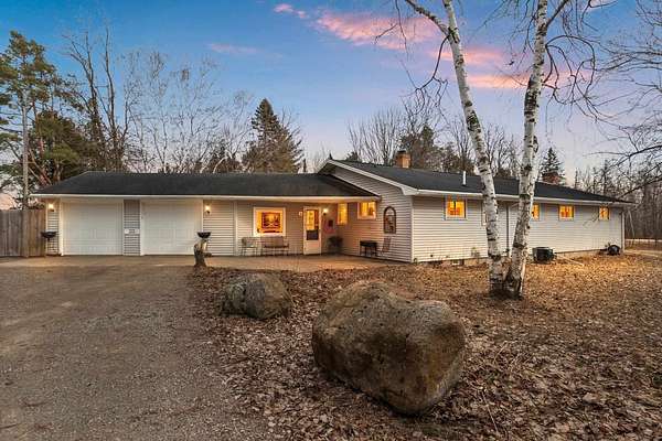 8.72 Acres of Land with Home for Sale in Sobieski, Wisconsin