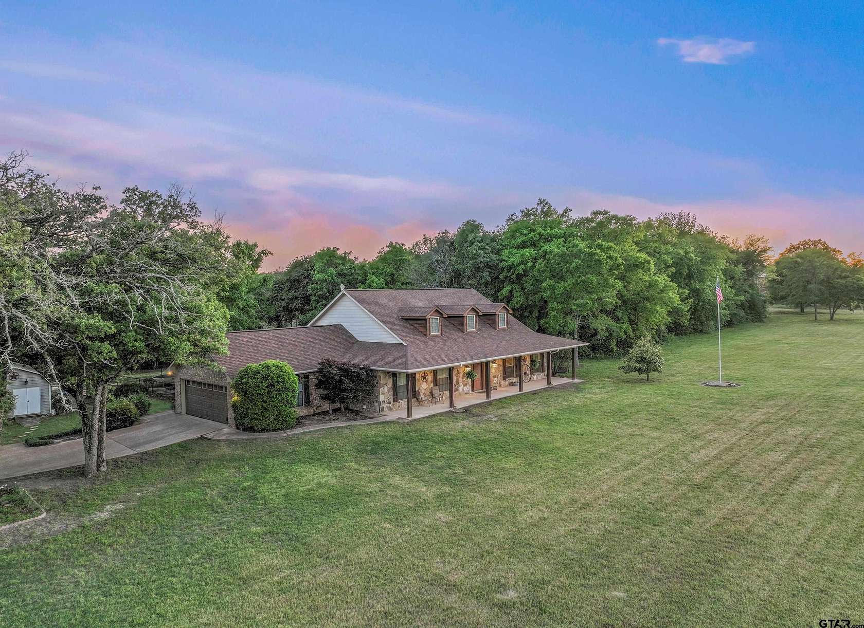 4.42 Acres of Land with Home for Sale in Lindale, Texas