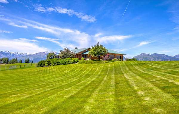 5 Acres of Land with Home for Sale in Corvallis, Montana