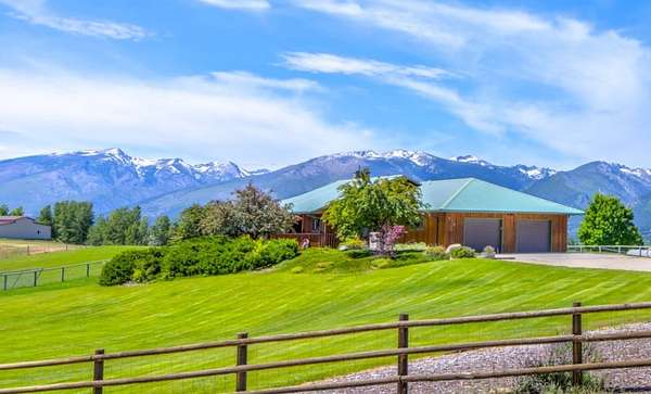 5 Acres of Land with Home for Sale in Corvallis, Montana