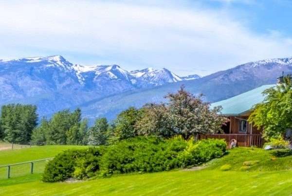 5 Acres of Land with Home for Sale in Corvallis, Montana