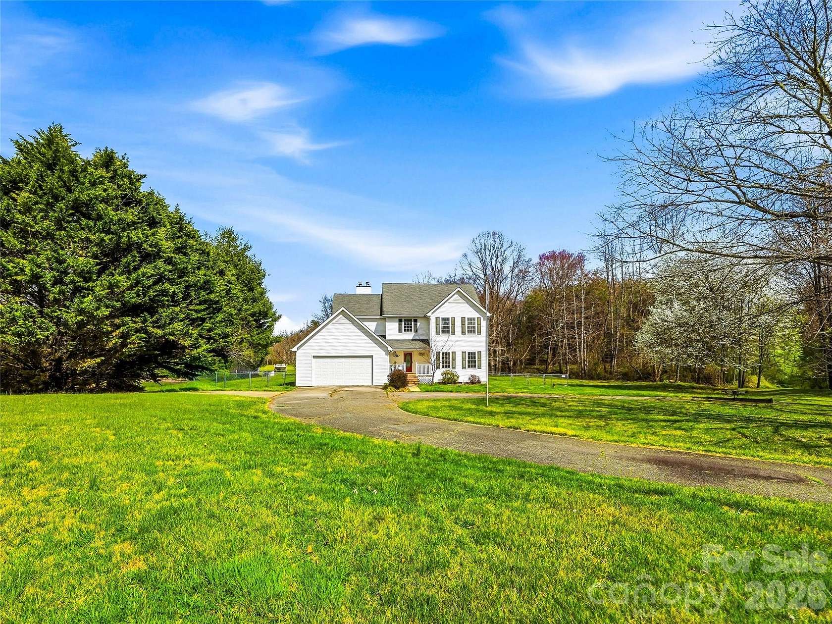 2.33 Acres of Land with Home for Sale in Mills River, North Carolina