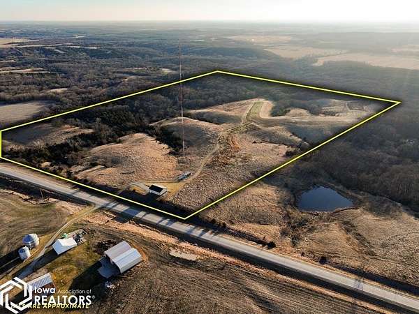 65 Acres of Recreational Land for Sale in Leon, Iowa