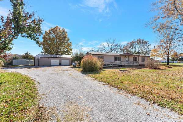 6.9 Acres of Land with Home for Sale in Sparta, Missouri