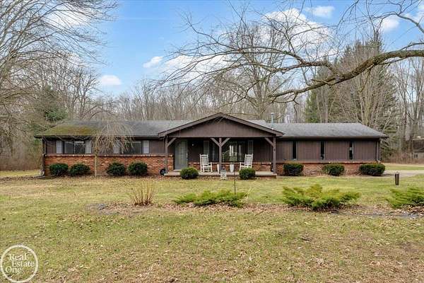 8.38 Acres of Land with Home for Sale in Cottrellville Township, Michigan