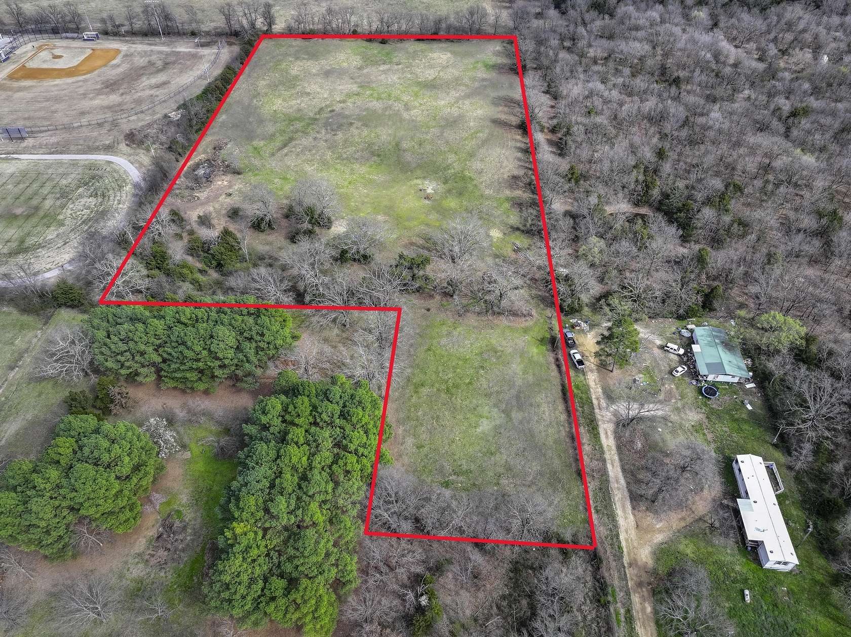 7.5 Acres of Residential Land for Sale in Colcord, Oklahoma