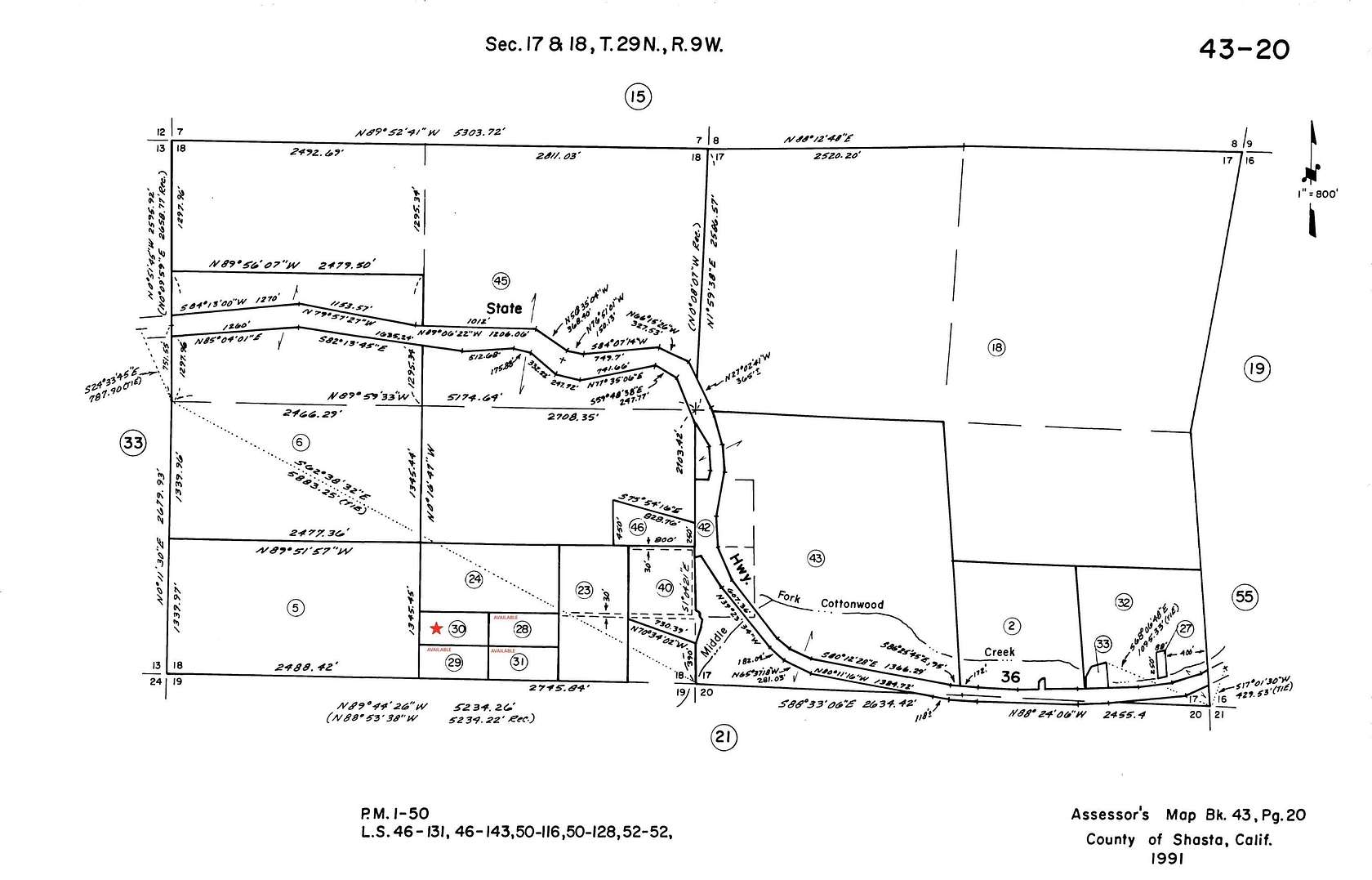 5 Acres of Land for Sale in Platina, California