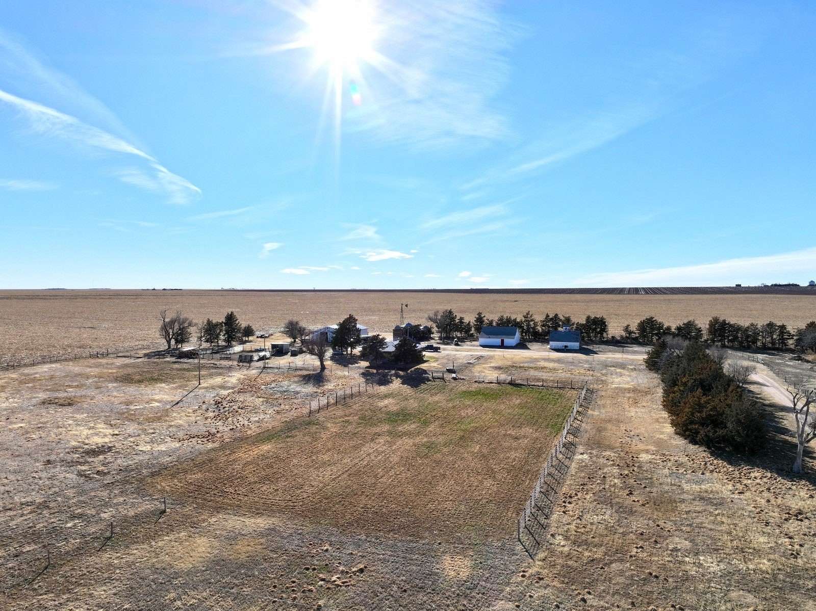 31.6 Acres of Land with Home for Sale in Wauneta, Nebraska