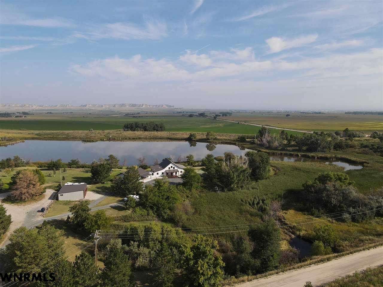 5.4 Acres of Land with Home for Sale in Gering, Nebraska