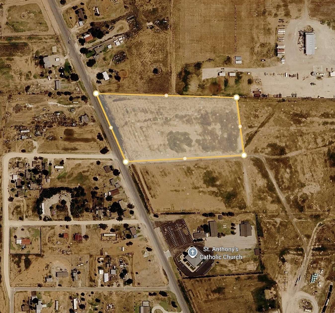 8.69 Acres of Commercial Land for Sale in Brownfield, Texas