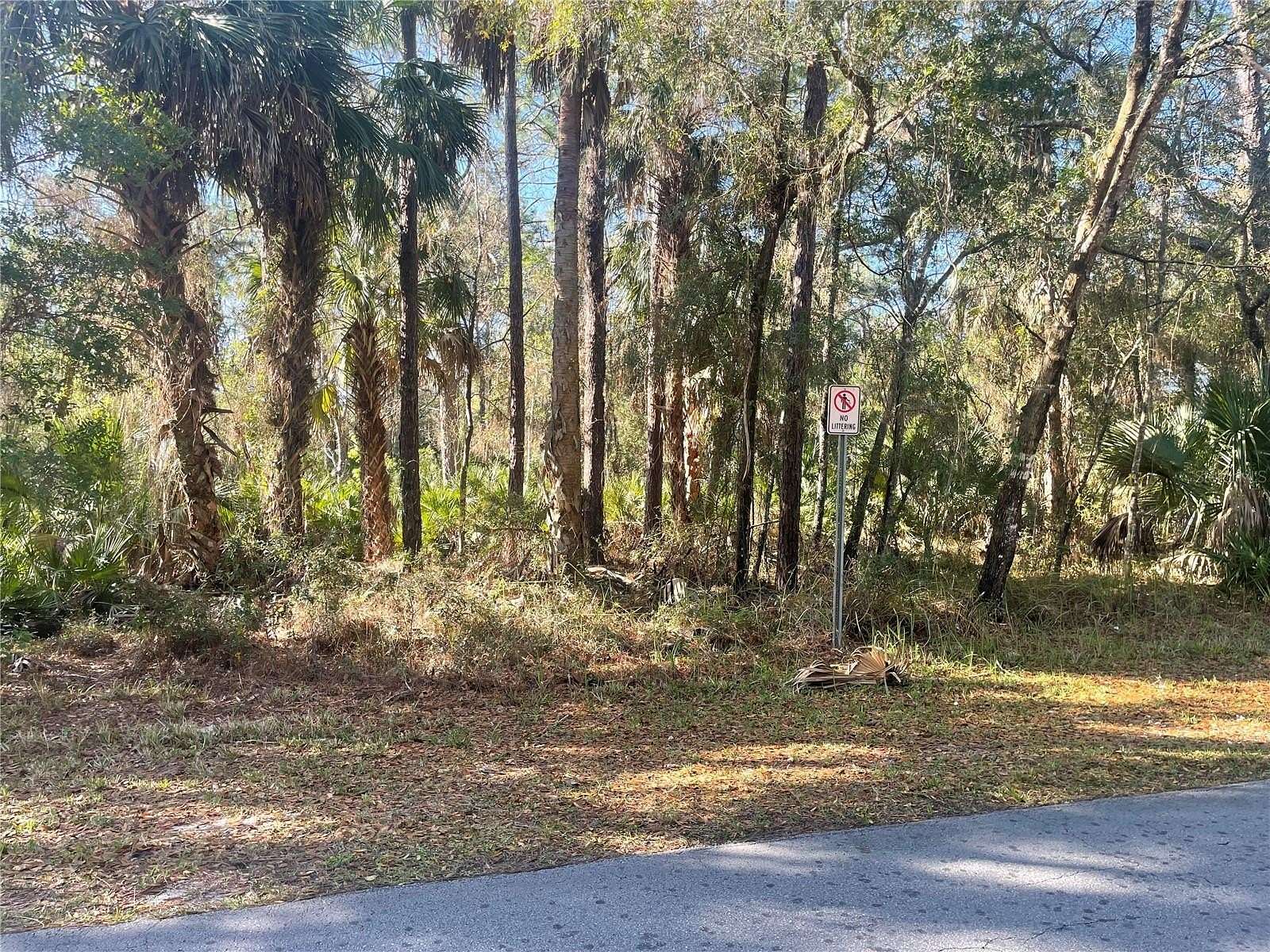 0.5 Acres of Residential Land for Sale in Crystal River, Florida