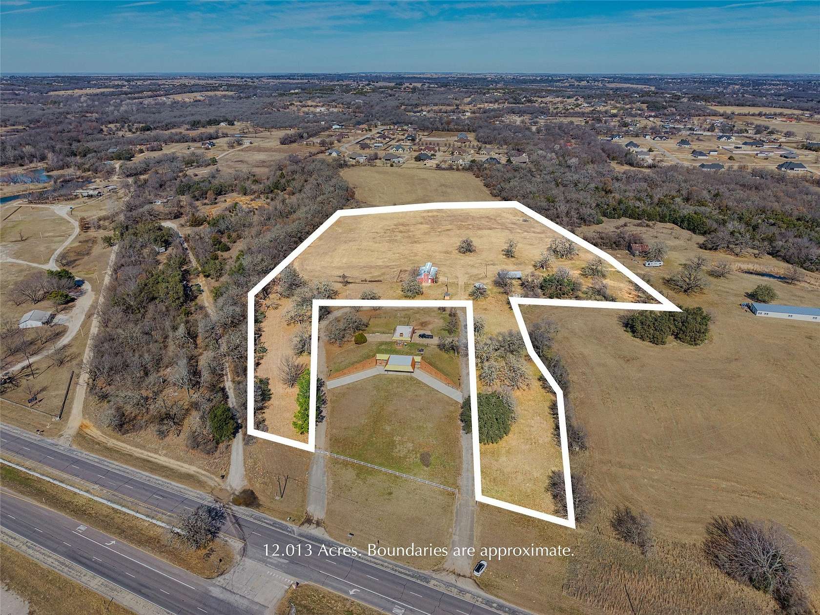 12 Acres of Commercial Land for Sale in Weatherford, Texas