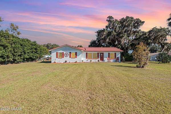 2 Acres of Land with Home for Sale in Crescent City, Florida