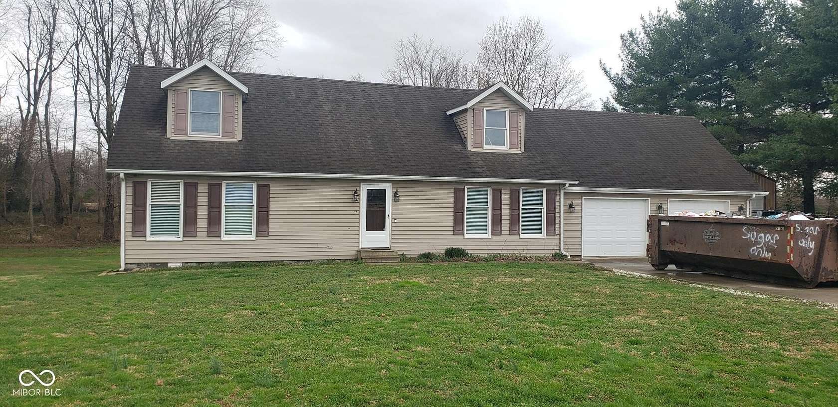 3.23 Acres of Land with Home for Sale in Seymour, Indiana