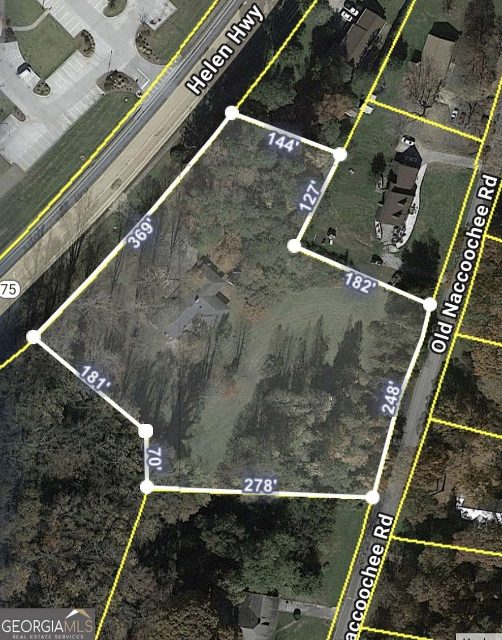 2.8 Acres of Improved Mixed-Use Land for Sale in Cleveland, Georgia