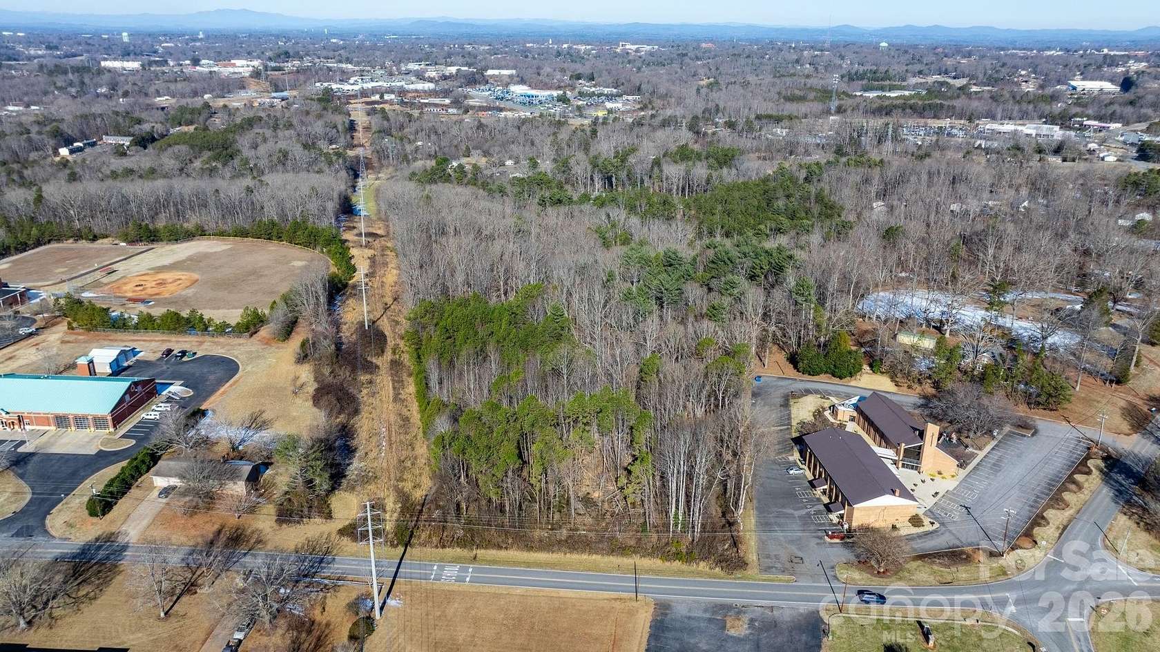 12 Acres of Recreational & Residential Land for Sale in Hickory, North Carolina