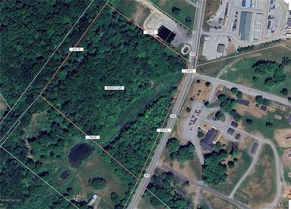9.9 Acres of Commercial Land for Sale in Slate Hill, New York
