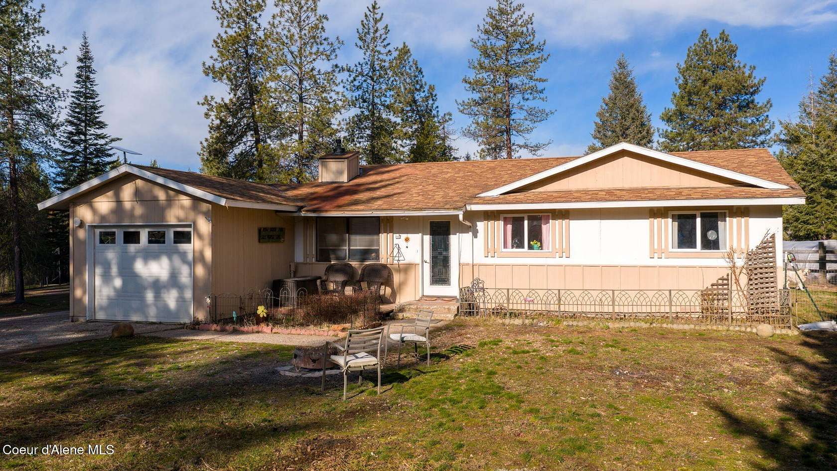 2 Acres of Land with Home for Sale in Athol, Idaho