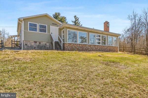 3 Acres of Land with Home for Sale in Frederick, Maryland