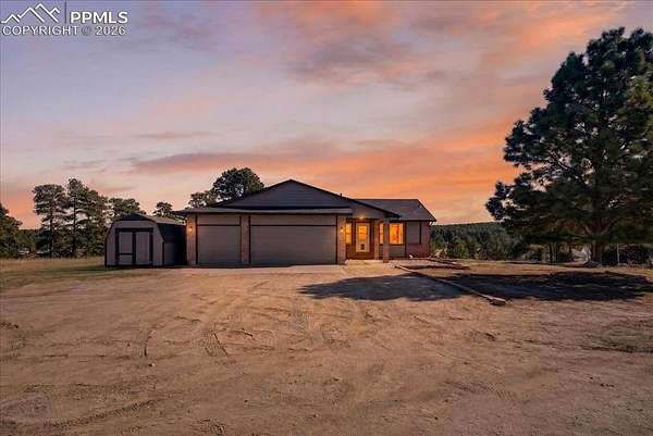 6.74 Acres of Land with Home for Sale in Kiowa, Colorado