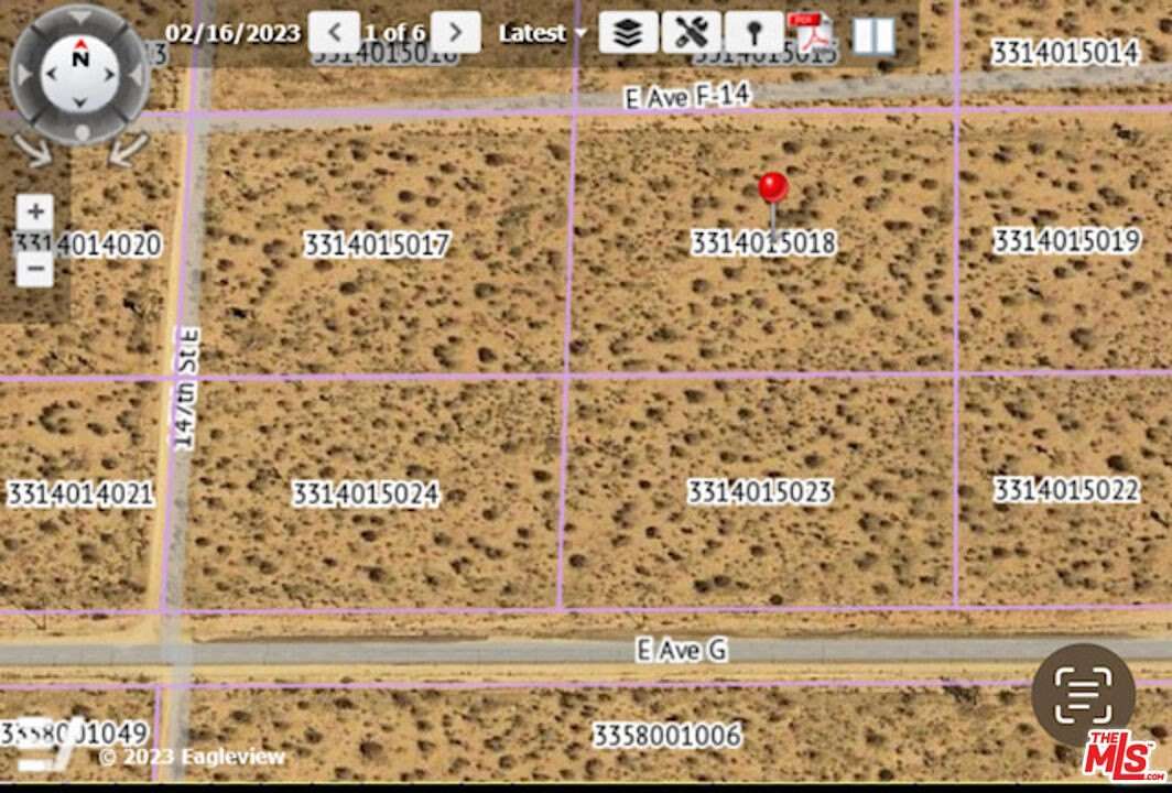 4.12 Acres of Land for Sale in Lancaster, California