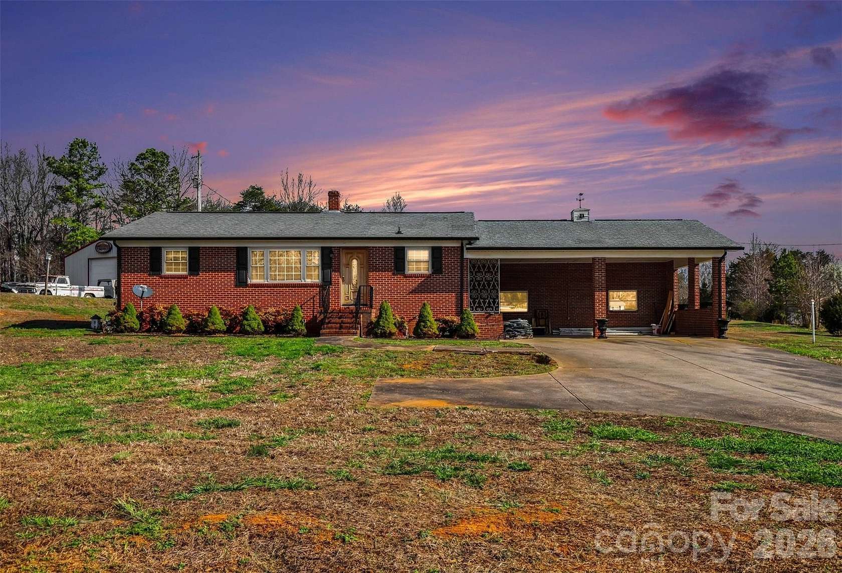 2.78 Acres of Land with Home for Sale in Casar, North Carolina