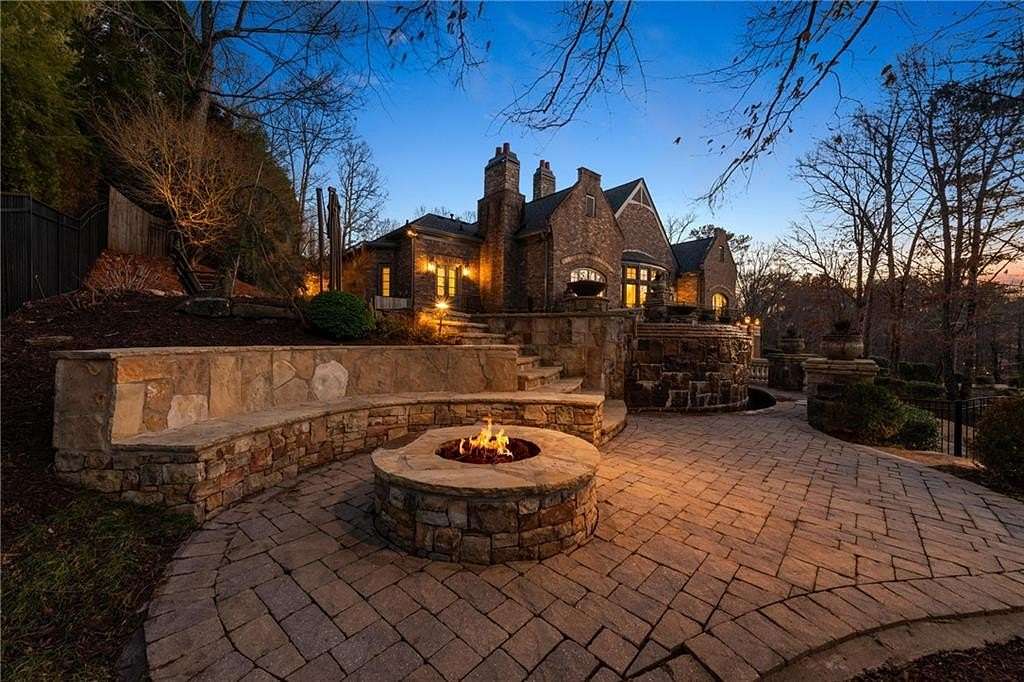 3.84 Acres of Land with Home for Sale in Roswell, Georgia